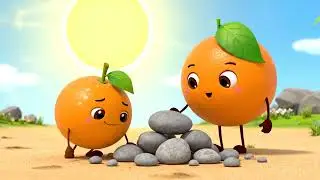Two orange siblings save the withering garden
