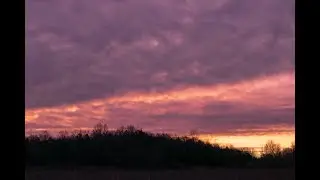 The Last Sunrise of 2025 -- Moody and Serene . . .