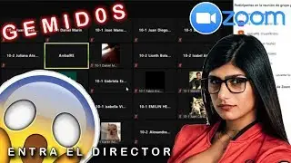 TROLLEO en CLASE ONLINE ( clase virtual) *GEMI2* | ENTRA EL RECTOR😲