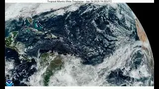 Tropical Atlantic Wide Region Timelapse (Week of 2026/01/20)