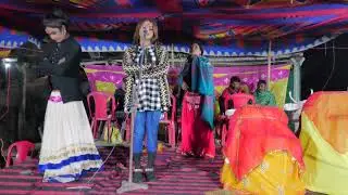 @ बसाहा पूजा। भोजपुरी नौटंकी ।  Nach programme । Time pass diwani