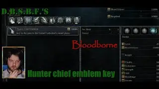 Hunter chief emblem key | Bloodborne
