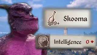 Getting OBLITERATED by Drinking 1000 Skooma in Oblivion Remastered