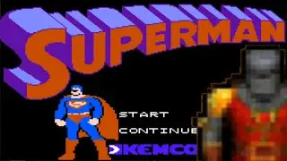 The Best Superman game? | Superman (Kemco game) 1987 NES