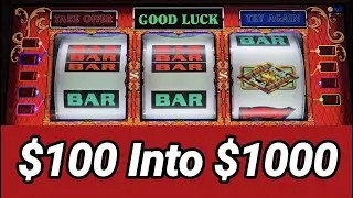 My BIG WIN Using The Ladder Method! 9 Line Top Dollar!