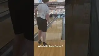 Two Good Bowling Strikes #shorts #bowling