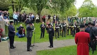 Lord Richard Dannatt and the Green Howards Veterans 25th & 50th Service Medal Parade