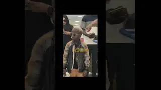 Grand P and girlfriend Eudoxia Yao touch down in Ghana in grand style. #adompage  #shorts