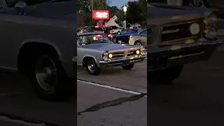 Pontiac Grand Prix Classic Car Drive By Engine Sound Harper Charity Cruise 2023