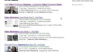 Video Marketing Case Study - Part 4 of Video Marketing Case Study