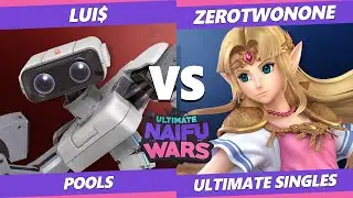 Naifu Wars 12 Pools - Lui$ (ROB, Dr. Mario) Vs. Tidal | ZeroTwoNone (Zelda) SSBU Singles