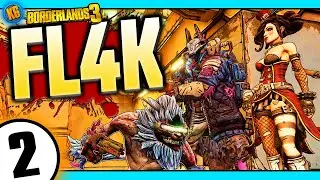 GHOST GUN?! | FL4K - Road to Mayhem - Day #2 - Funny Moments & Legendary Loot!