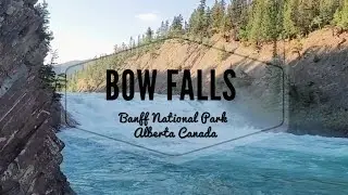 Bow Falls in Banff Downtown | Banff National Park | Alberta, Canada | StepHenz Vlogs