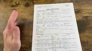 How Family Group Sheets can help preserve and share genealogy research for future generations