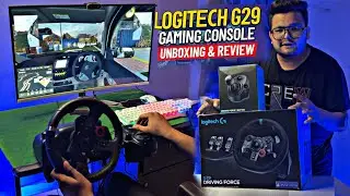 Logitech G29 Unboxing & Honest Review 🔥 | Best Gaming Wheel Setup for PC & PS4/PS5?🎮