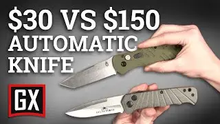 Which Is Better? | $30 vs $150 Automatic Knife
