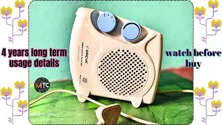 Oreva Room Heater Review / Long Term Review Of Oreva Room Heater