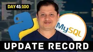 MySQL Record Update in Python&hellip; Itna EASY? Nobody Told You This!