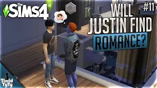 WILL JUSTIN FIND ROMANCE? | Sims 4 Lets Play #11