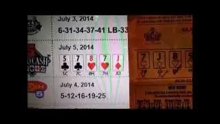 jason wins $595.00 five card cash on july 5 2014