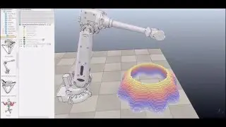 V-REP Robot Simulator: Octrees used as Building Blocks