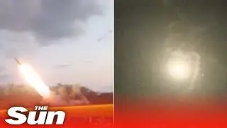 Russian forces shoot down Ukrainian targets using anti-aircraft missiles