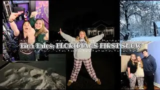 Tina Tales FLORIDIANS FIRST SNOW