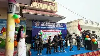 Sandeshe aate hai Dance by UKG &lsquo;A&rsquo; Class Student || Indian Army Dance