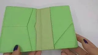 Обложка с RFID защитой для паспорта Locker Pas Green Emblem