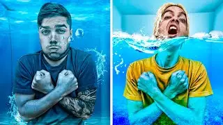 EL &Uacute;LTIMO EN SALIR DE LA CAJA INDESTRUCTIBLE BAJO EL AGUA GANA !!