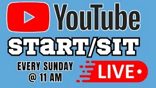 The IDP Guys Start/Sit Show for Week 6!