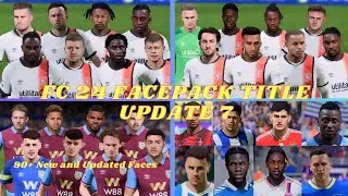 Latest Release!! Convert New FC 24 Facepack from Title Update 7 - 90+ Faces |FIFA 16 mobile