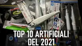 I MIGLIORI 10 ARTIFICIALI DEL 2021!  - Le mie esche preferite per lo spinning e non solo! 🔝💯🔝