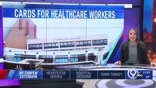 Hearts for Heros shows healthcare workers how much they are loved