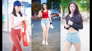 街拍美女：有时候，一个眼神就爱上了！微胖才是男人的最爱