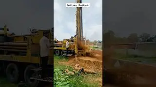 DTH 1000 &ndash; Truck-Mounted Drilling Rig | DTH + Rotary Combo, 300-meter capacity. #rotary #viral #rig