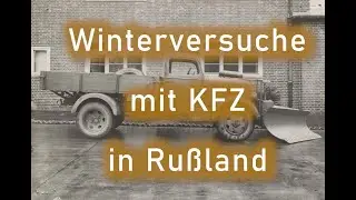 Winterversuche mit KFZ in Russland