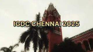 Chennai Diaries: IGDC 2025 Experience | #igdc2025 #chennaivlog #travelvlog