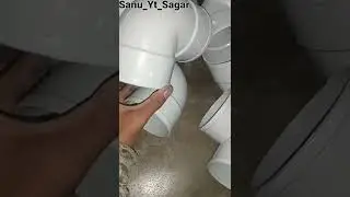 90mm PVC Fitting elbow RC Plasto flexible album 3 inch ✅♻️💧❤