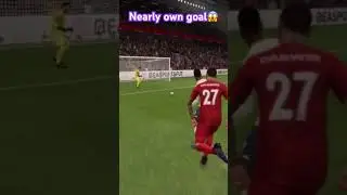 Lloris deal with the rough pass 😎 #fifa23 #fifa #lloris #shorts