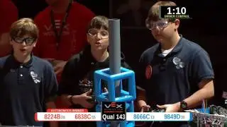 2015 VRC-MS Spir Q143 -  (8224B 8066C) 75-Spirit Div-VRC Middle School-VEX Worlds 2015