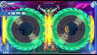 Vs EX Stella | S+ | No EX Weapon | No Hit | Gunvolt Chronicles Luminous Avenger iX