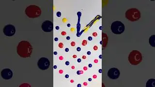 Mixing Colors ❤️💙💛🩷 #colors #shortsart #satisfying