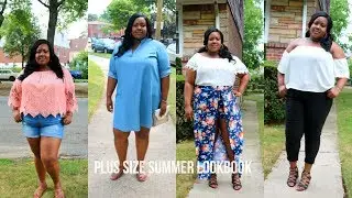 PLUS SIZE SUMMER LOOKBOOK FT. RAINBOW SHOPS | PLUS SIZE FASHION