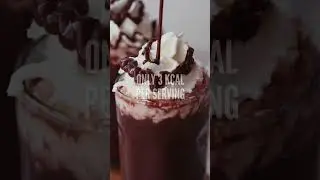 Sugar-Free, Low-Calorie Chocolate Syrup | Perfect for Diets and Fitness Recipes 🍫