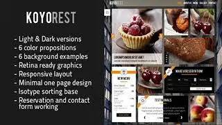 Koyorest - Responsive Retina Template | Themeforest Website Templates and Themes