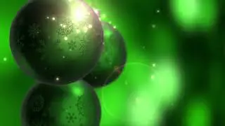 Abstract Green Blurred Bokeh Holiday Background || Christmas Tree Lights Twinkling.