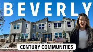Beverly Townhome Tour | New Construction at Arroyo at Skyview, Las Vegas Pricing Starts UNDER $400K