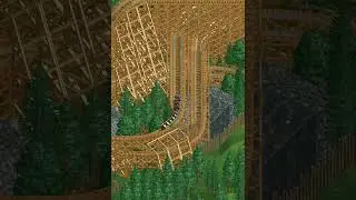 OpenRCT2 Rollercoaster: Timber Terror!