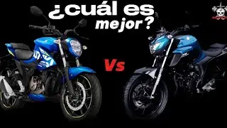 YAMAHA FZ 25 vs SUZUKI GIXXER 250 ¿Cuál es mejor pará tí? #motos #naked